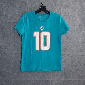 New Miami Dolphins NFL Nike Womens Tank Shirt Top S Green Hill Sports Football